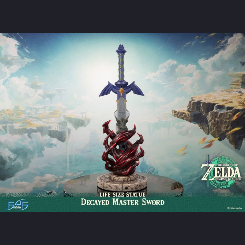 First 4 Figures - Decayed Master Sword – Legend Zelda: Tears of the Kingdom