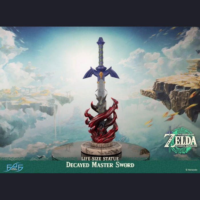 First 4 Figures - Decayed Master Sword – Legend Zelda: Tears of the Kingdom