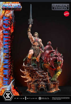 Prime 1 Studio - He-Man & Battle Cat (REMMOU-01/01UT/01UTS)