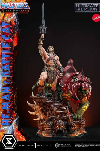 Prime 1 Studio - He-Man & Battle Cat (REMMOU-01/01UT/01UTS)