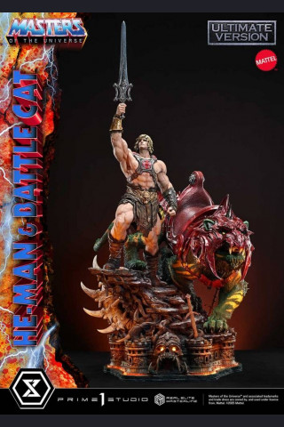 Prime 1 Studio - He-Man & Battle Cat (REMMOU-01/01UT/01UTS)