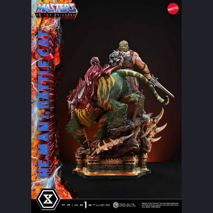 Prime 1 Studio - He-Man & Battle Cat (REMMOU-01/01UT/01UTS)