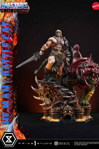 Prime 1 Studio - He-Man & Battle Cat (REMMOU-01/01UT/01UTS)