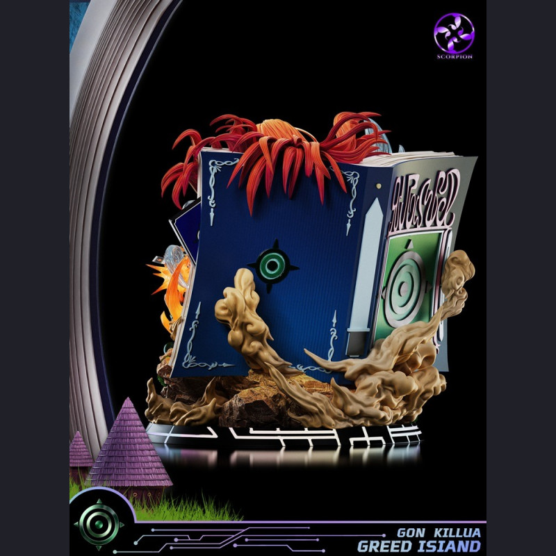 Scorpion Studio - Gon Killua – Greed Island - Hunter x Hunter