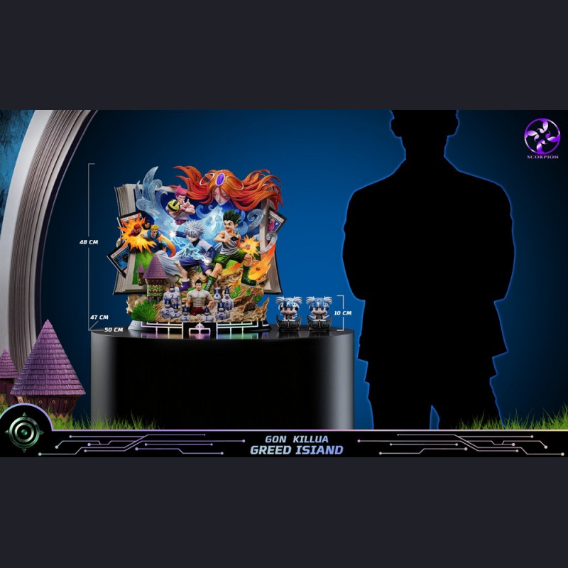 Scorpion Studio - Gon Killua – Greed Island - Hunter x Hunter