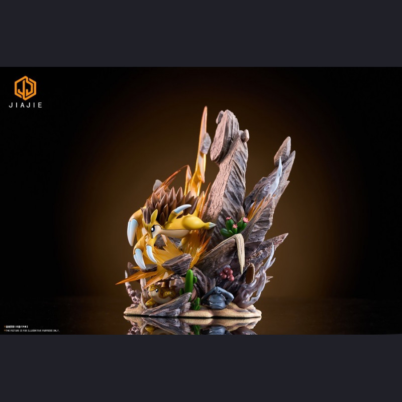 JIA JIE Studio - Sandslash Evolution - Pokemon