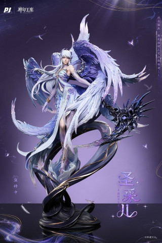 PiJi Studio-Sheng Caier Divine Armor-Premium Collection Statue-Throne of Seal Animation