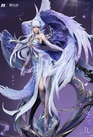 PiJi Studio - Sheng Caier Divine Armor-Premium Collection Statue - Throne of Seal Animation