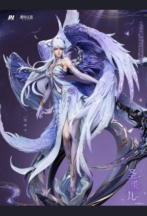 PiJi Studio - Sheng Caier Divine Armor-Premium Collection Statue - Throne of Seal Animation