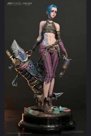 JND STUDIOS HMS - 028 - JINX of ARCANE - League of Legends