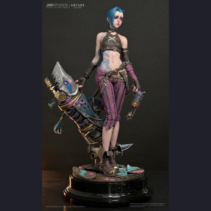 JND STUDIOS HMS - 028 - JINX of ARCANE - League of Legends