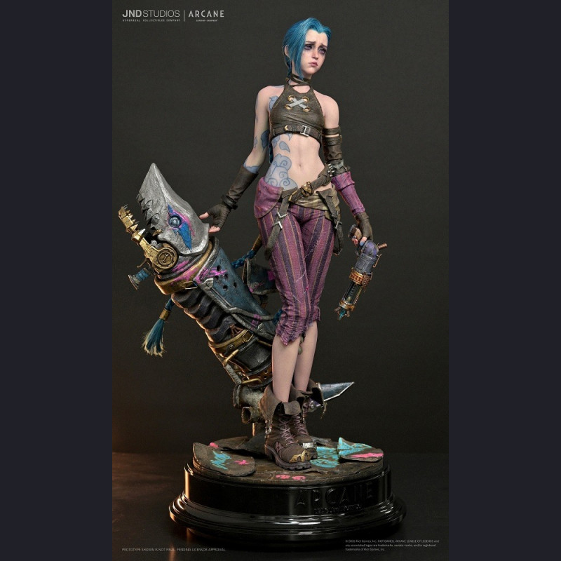 JND STUDIOS HMS - 028 - JINX of ARCANE - League of Legends