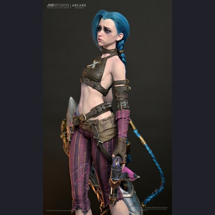 JND STUDIOS HMS - 028 - JINX of ARCANE - League of Legends
