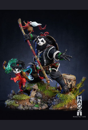 HAOZI - Chen and Lili Stormstout - World of Warcraft