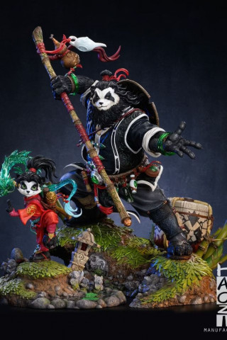 HAOZI - Chen and Lili Stormstout - World of Warcraft