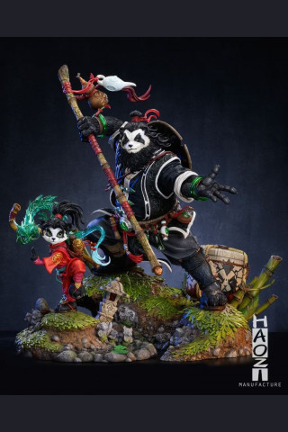 HAOZI - Chen and Lili Stormstout - World of Warcraft