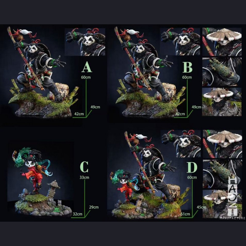 HAOZI - Chen and Lili Stormstout - World of Warcraft