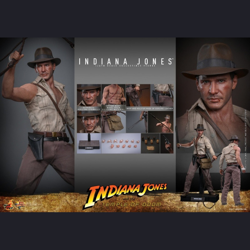 Hot Toys - 1/6 Scale Indiana Jones (MMS860/MMS861)