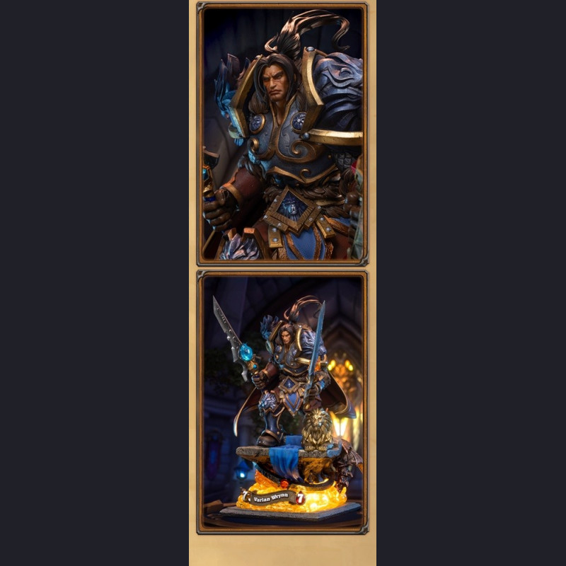 HEX Collectibles  - Varian Wrynn Premium Statue (1/10 1/6)