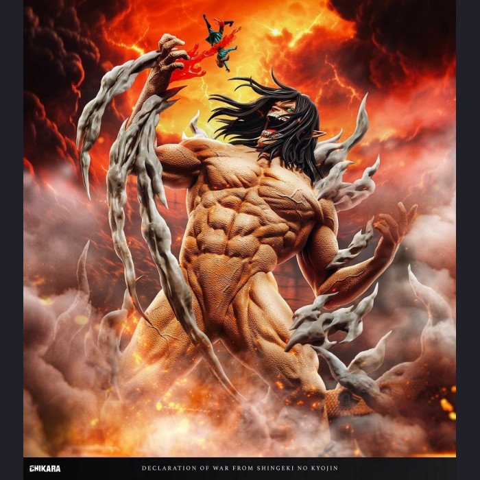 Chikara studio - Eren Yeager - Attack on titan