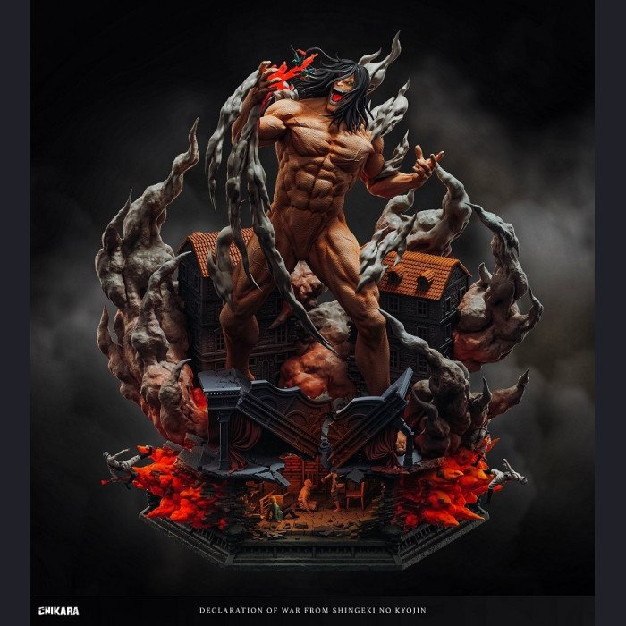 Chikara studio - Eren Yeager - Attack on titan