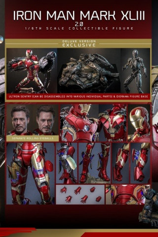 Hot Toys - Iron Man Mark XLIII (2.0) - Avengers: Age of Ultron