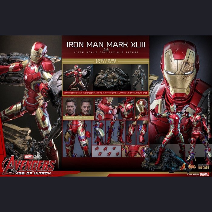 Hot Toys - 1/6 Iron Man Mark XLIII (2.0) - Avengers: Age of Ultron
