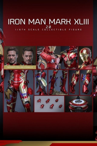 Hot Toys - 1/6 Iron Man Mark XLIII (2.0) - Avengers: Age of Ultron