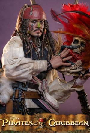 Hot Toys DX48 1/6 Scale Pelegostos Chief Jack Sparrow