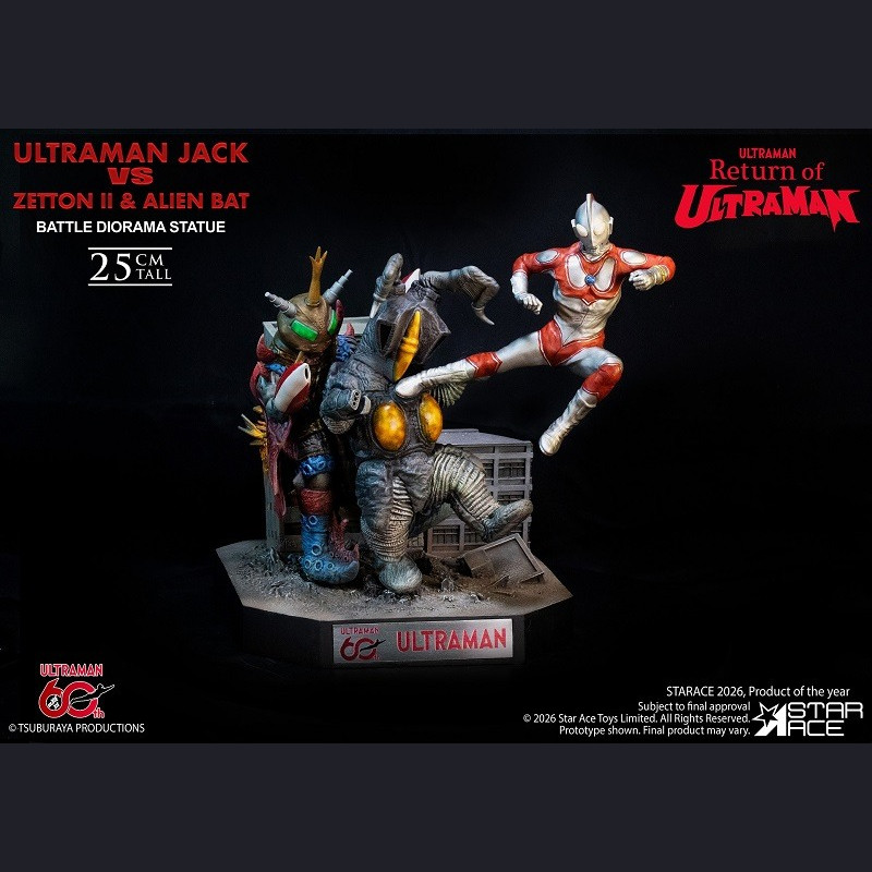 Star Ace Toys - Ultraman Jack vs Z-Ton II& Alien Bat - Return of Ultraman