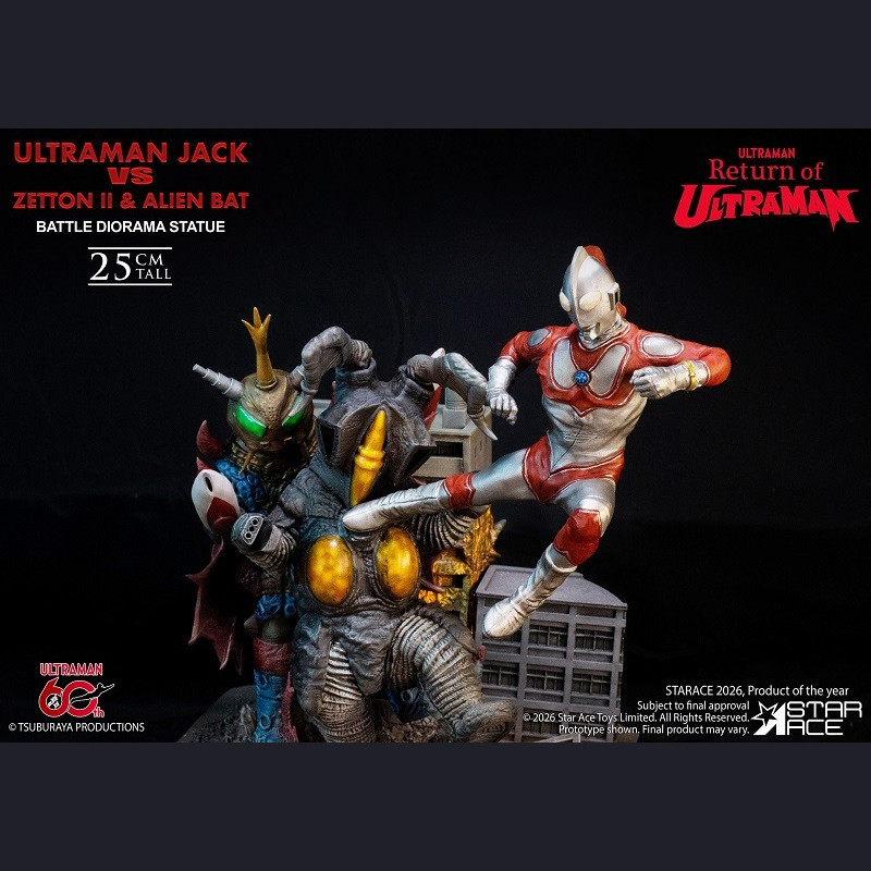 Star Ace Toys - Ultraman Jack vs Z-Ton II& Alien Bat - Return of Ultraman