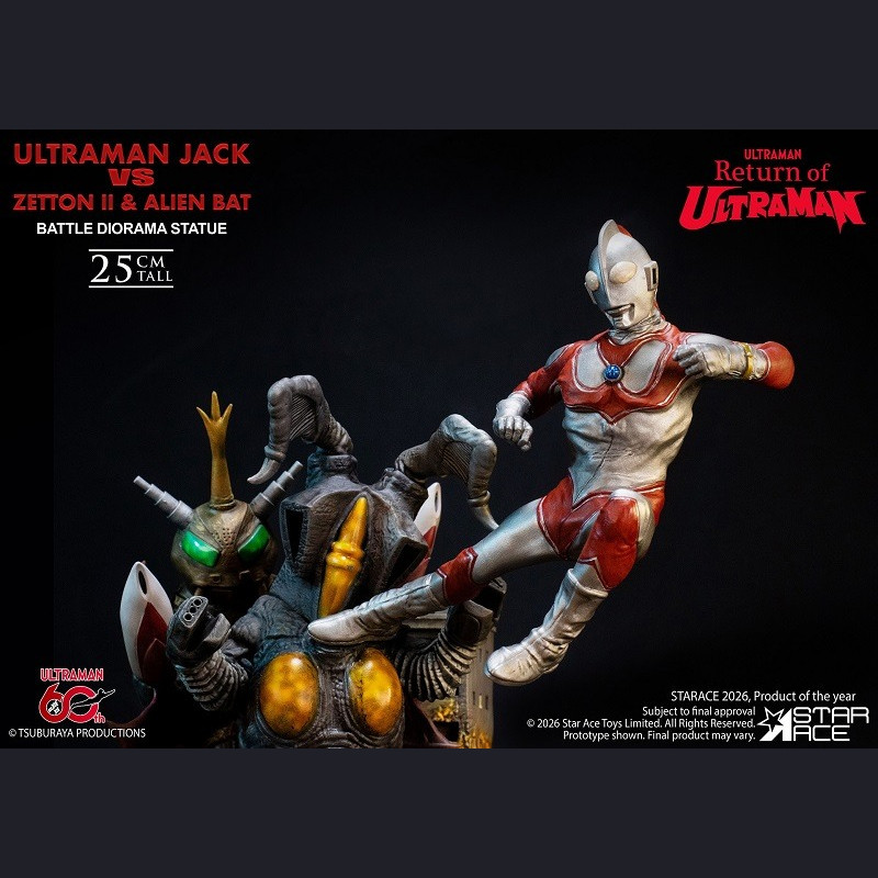 Star Ace Toys - Ultraman Jack vs Z-Ton II& Alien Bat - Return of Ultraman