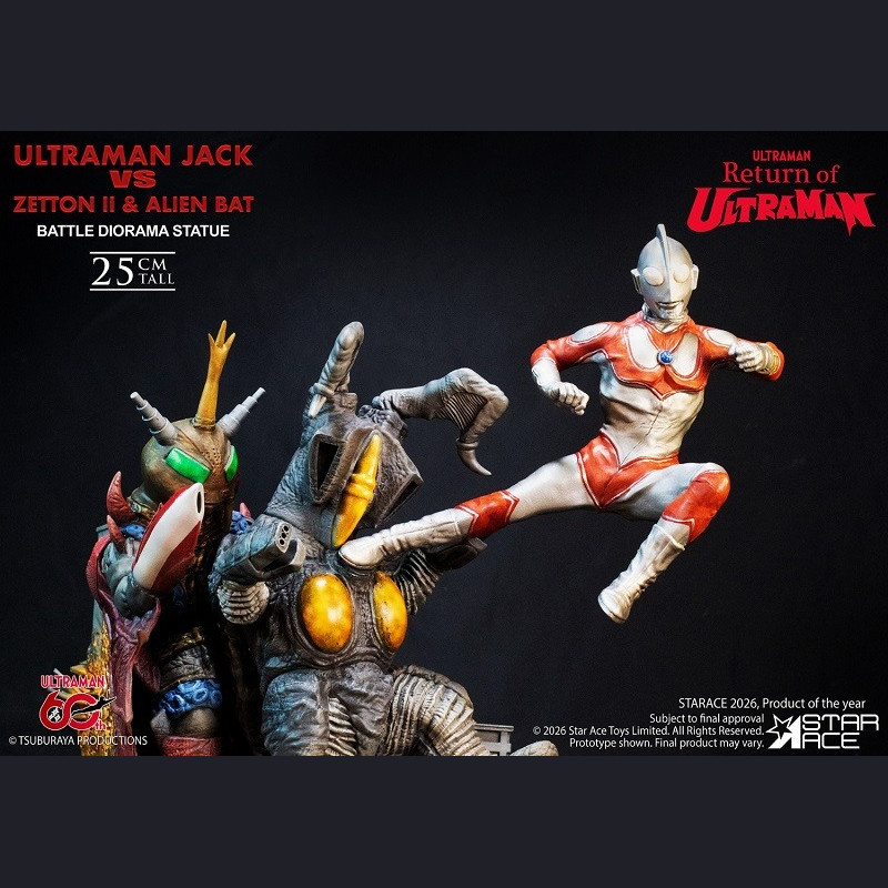 Star Ace Toys - Ultraman Jack vs Z-Ton II& Alien Bat - Return of Ultraman