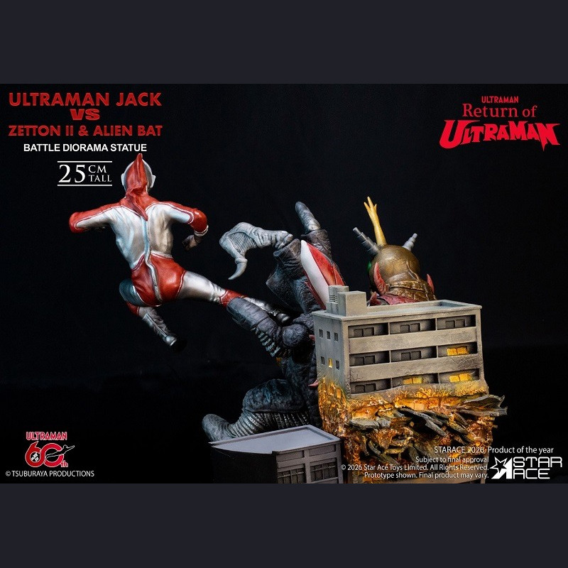 Star Ace Toys - Ultraman Jack vs Z-Ton II& Alien Bat - Return of Ultraman