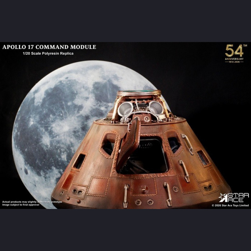Star Ace Toys - Command Module Model - Apollo 17