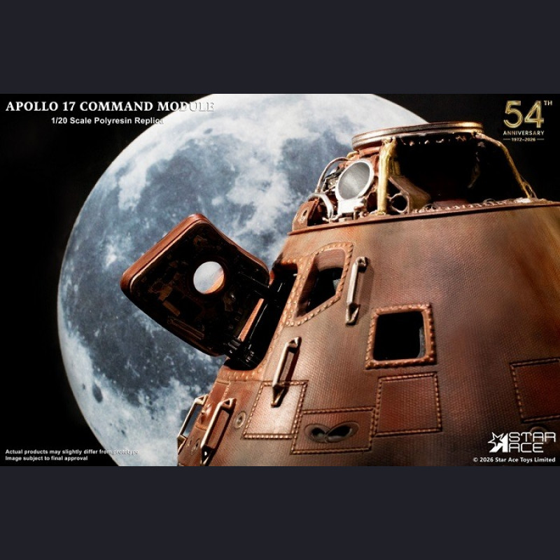 Star Ace Toys - Command Module Model - Apollo 17