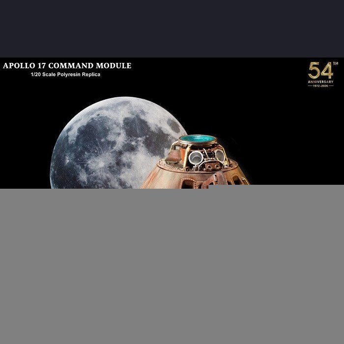 Star Ace Toys - Command Module Model - Apollo 17