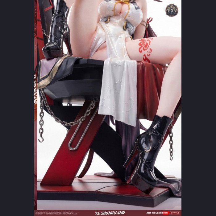 Girl House - Ye Shunguang - Bound Scarlet Pose