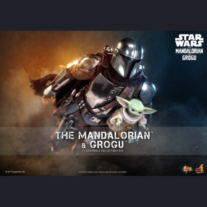 Hot Toys - Mandalorian&Grogu - Star Wars:The Mandalorian & Grogu