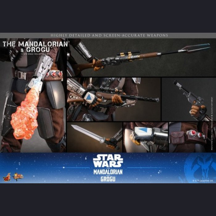Hot Toys - Mandalorian&Grogu - Star Wars:The Mandalorian & Grogu