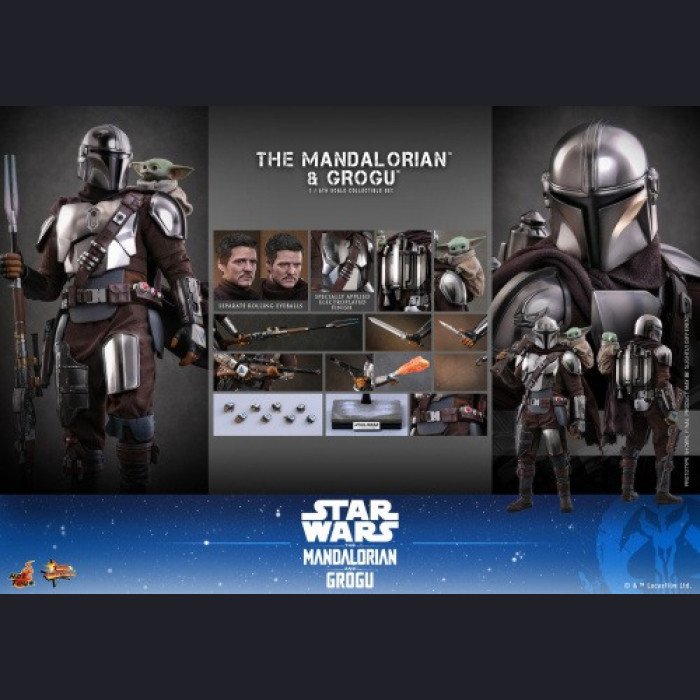 Hot Toys - Mandalorian&Grogu - Star Wars:The Mandalorian & Grogu