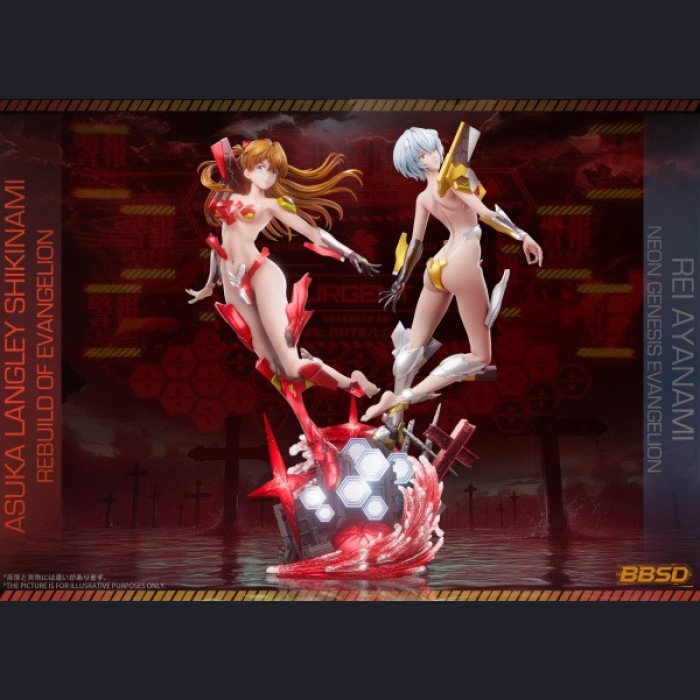 BBSD Studio - Asuka Langley Shikinami&Rei Ayanami - Rebuild of Evangelion&Neon Genesis Evangelion