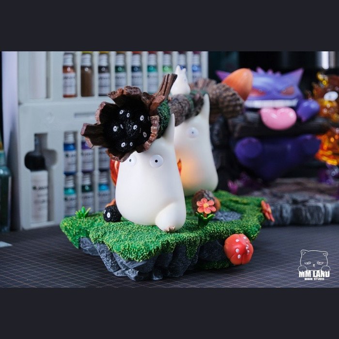 MMLAND STUDIO - Totoro & Calcifer - My Neighbor Totoro & Howl's Moving Castle