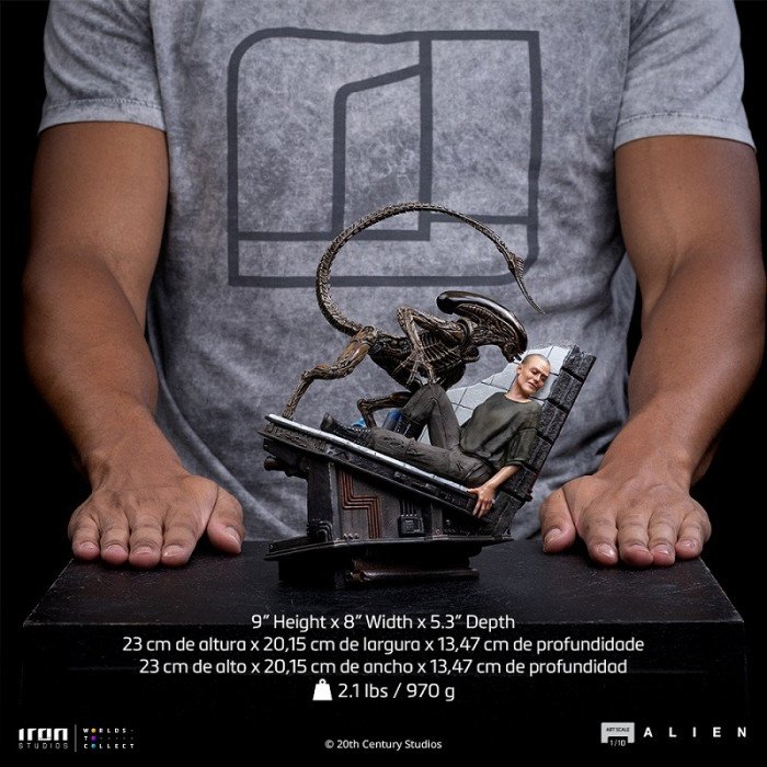 Iron Studios - Ripley & Alien Dog - Alien