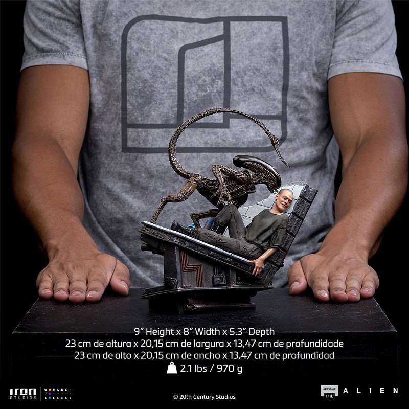 Iron Studios - Ripley & Alien Dog - Alien