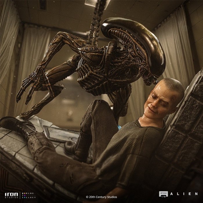 Iron Studios - Ripley & Alien Dog - Alien