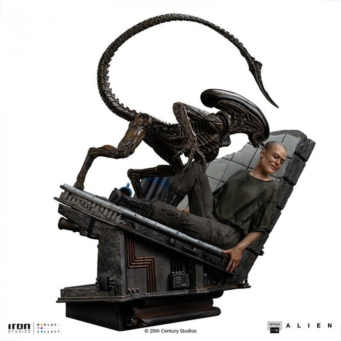 Iron Studios - Ripley & Alien Dog - Alien