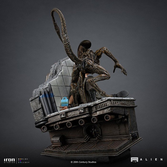 Iron Studios - Ripley & Alien Dog - Alien