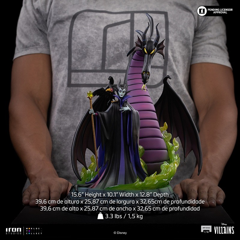 Iron Studios - Maleficent - Disney Villains