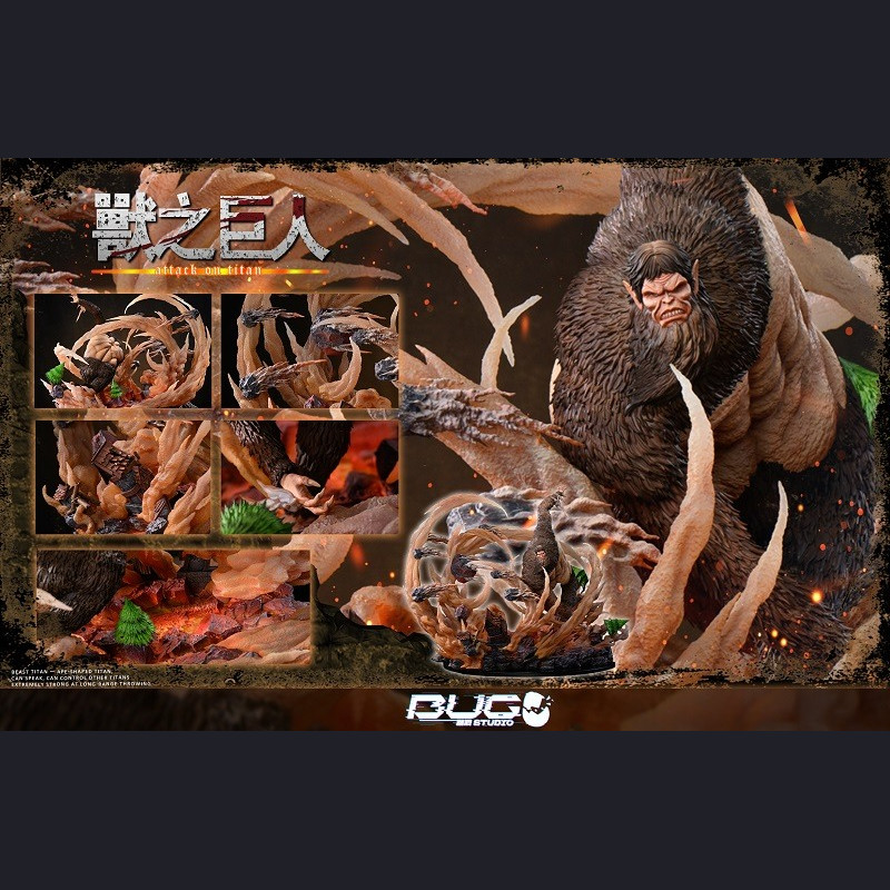 BUG studio - Beast Titan (Zeke Yeager) - Stone Throwing Ver - Attack on Titan